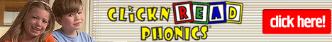 ClickNRead and ClickNSpell - enter Phonics10 for 10% discount! ClickNRead and ClickNSpell - enter Phonics10 for 10% discount!