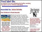 Food Labels - Food Label Fibs