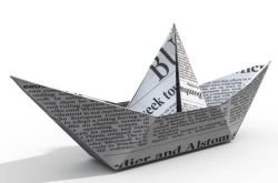 Make a paper boat - another use for education articles (once you've read them)! Make a paper boat - another use for education articles (once you've read them)!