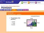 Shape Games - Perimeters Quiz
