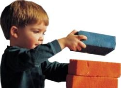 Early numeracy - stacking blocks