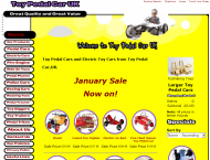Toy Pedal Cars and Electric Toy Cars, Rocking horses and pushalongs. Number one for Pedal Cars!Thumbnail
