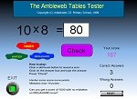 Multiplication Games - Tables Tester